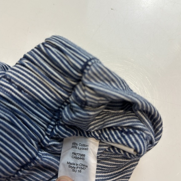 Madewell Navy Striped Shorts Size XS - Picture 4 of 4